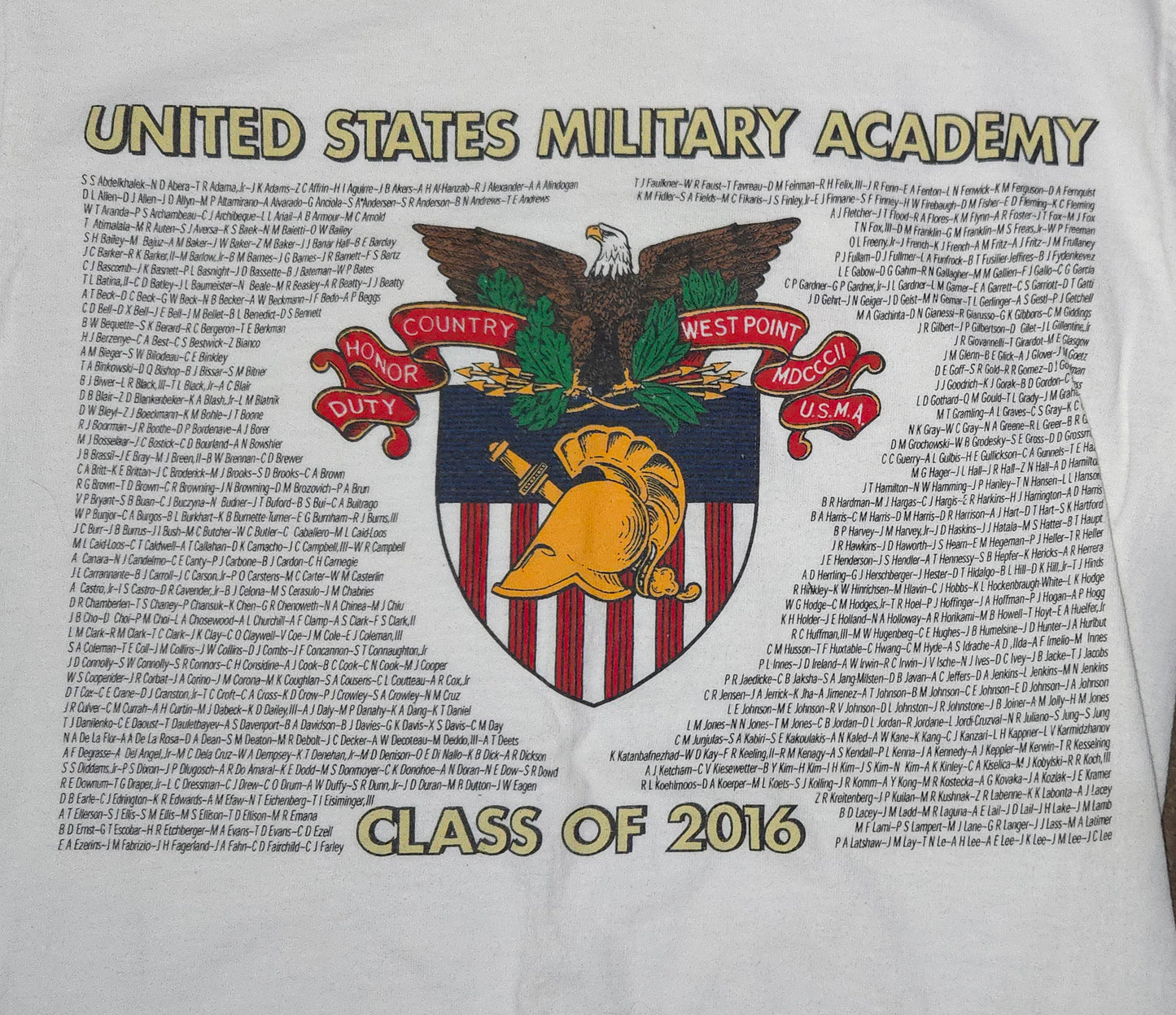 (S) Vintage United States Military Academy T-Shirt