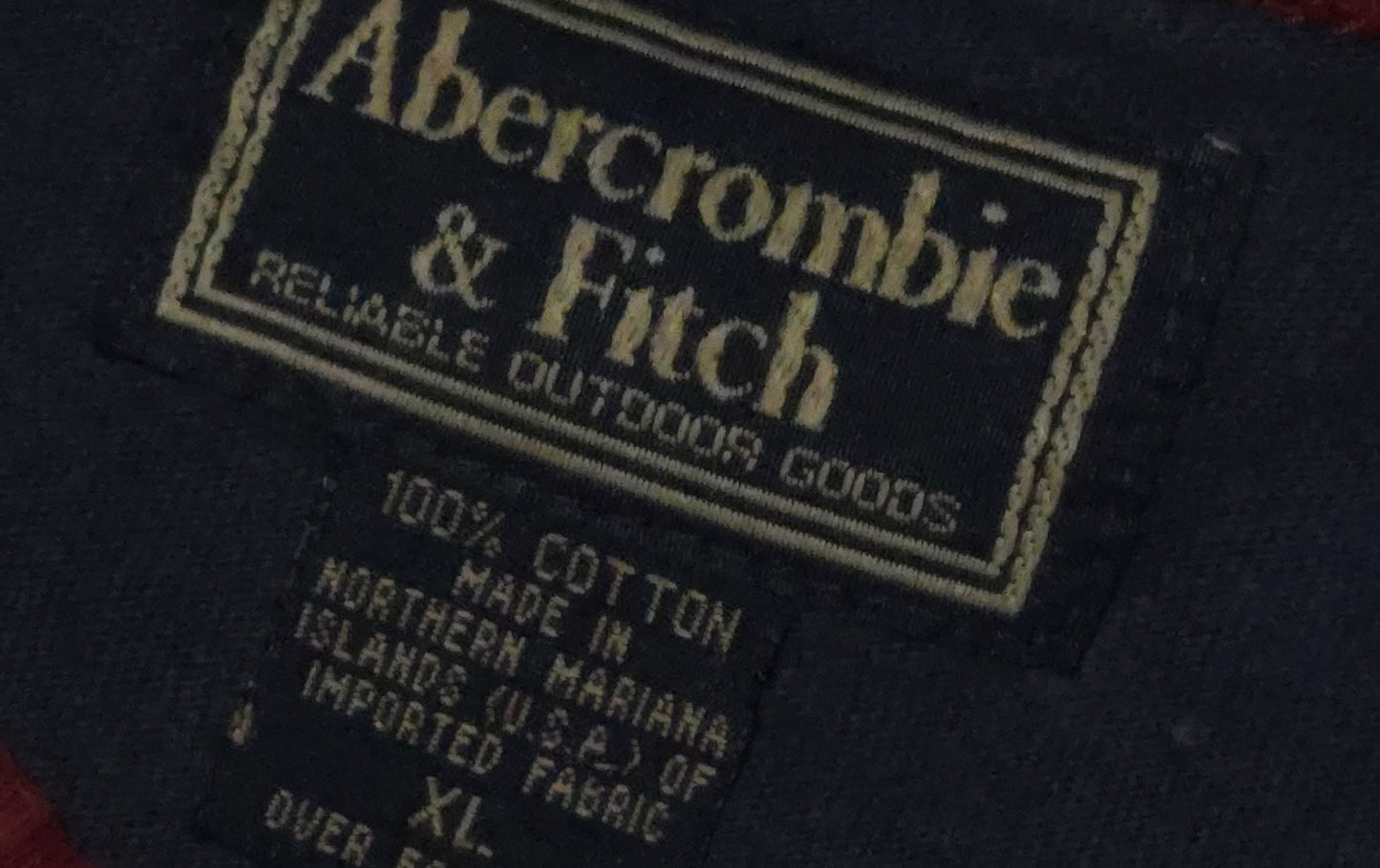 (XL) Vintage Abercrombie & Fitch Ringer T-Shirt