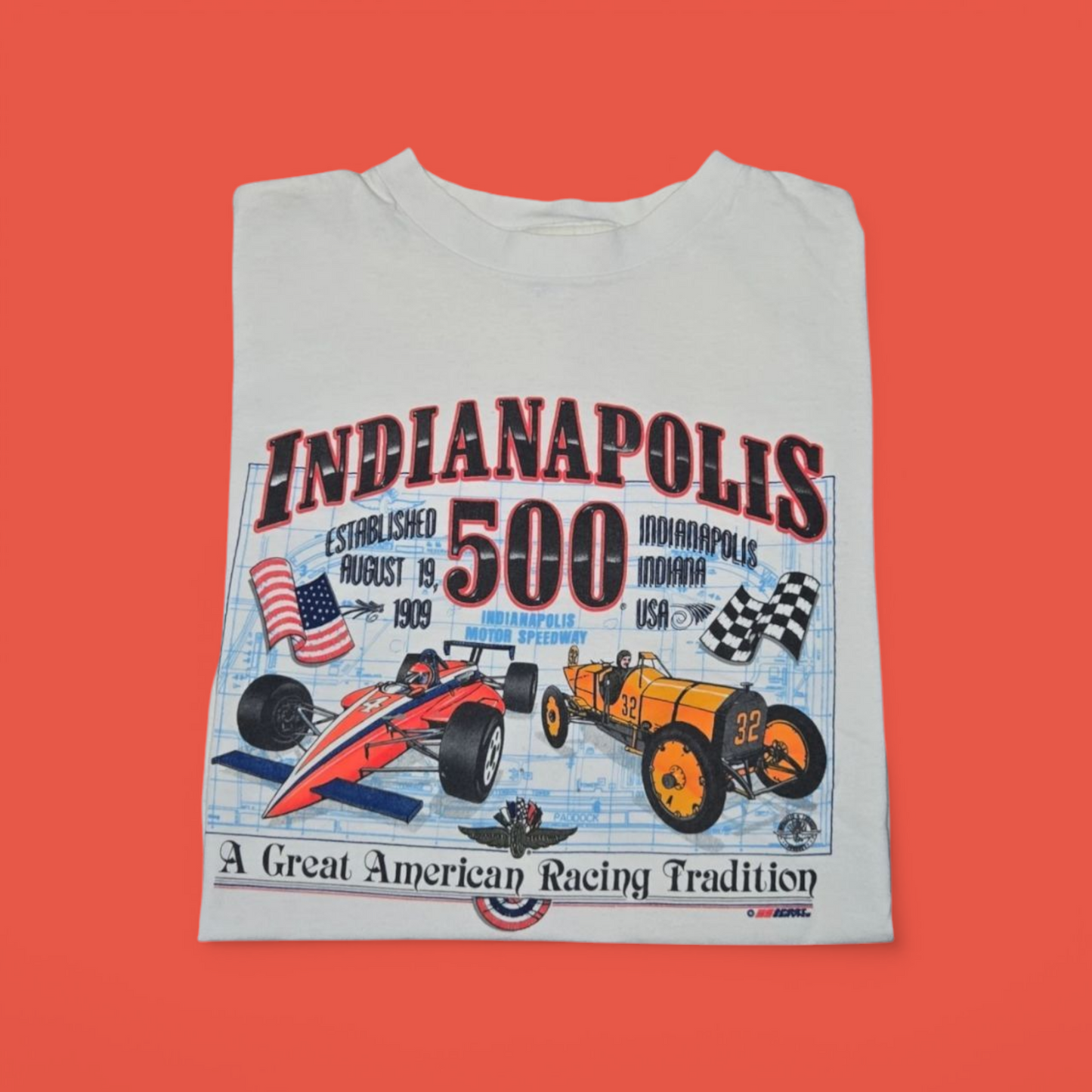 (L) Vintage Indy 500 T-Shirt