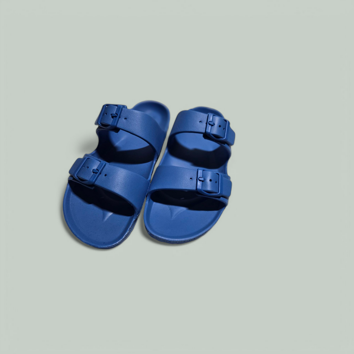 (Size 10) Carson Two Band Slide Sandals Goodfellow